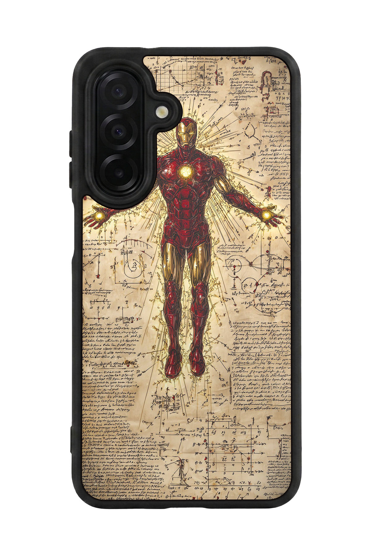 Samsung Galaxy A26 Uyumlu Iron Man ( Demir Adam ) Tasarımlı Glossy Premium Kılıf