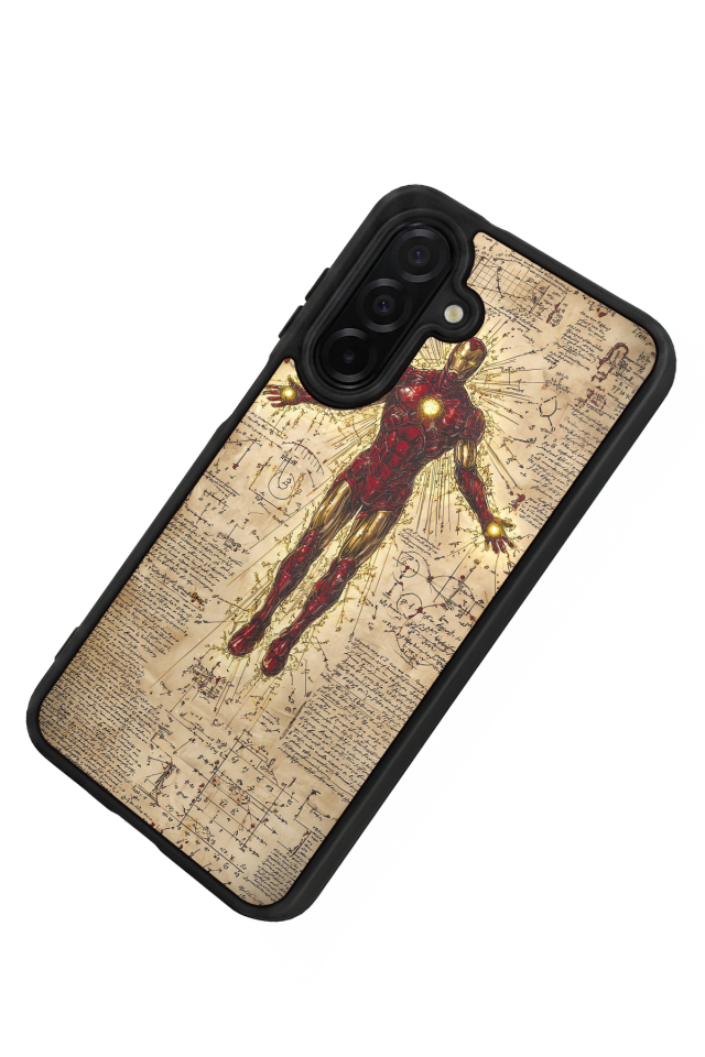 Samsung Galaxy A26 Uyumlu Iron Man ( Demir Adam ) Tasarımlı Glossy Premium Kılıf