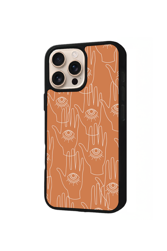 iPhone 14 Pro Max Uyumlu Line Art Tasarımlı Glossy Premium Kılıf