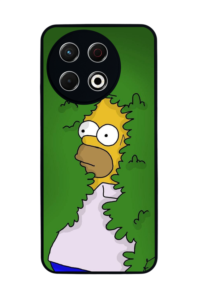 Tecno Spark 30 Pro Uyumlu The Simpsons Tasarımlı Glossy Premium Kılıf