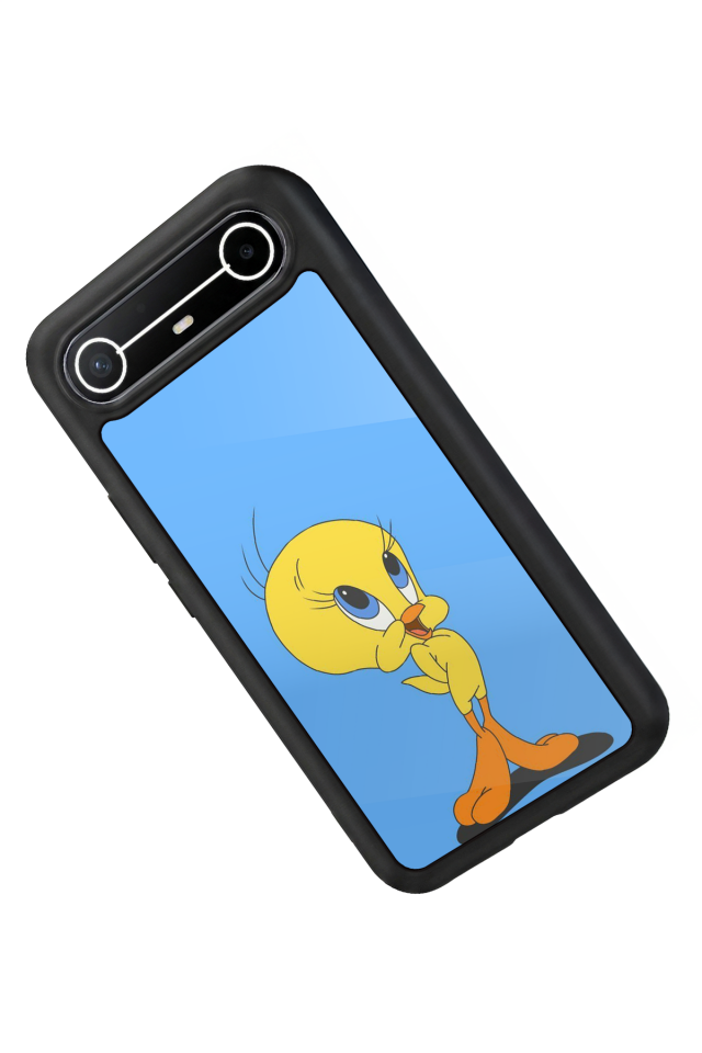 Tecno Spark Slim 5G Uyumlu Tweety Tasarımlı Glossy Premium Kılıf