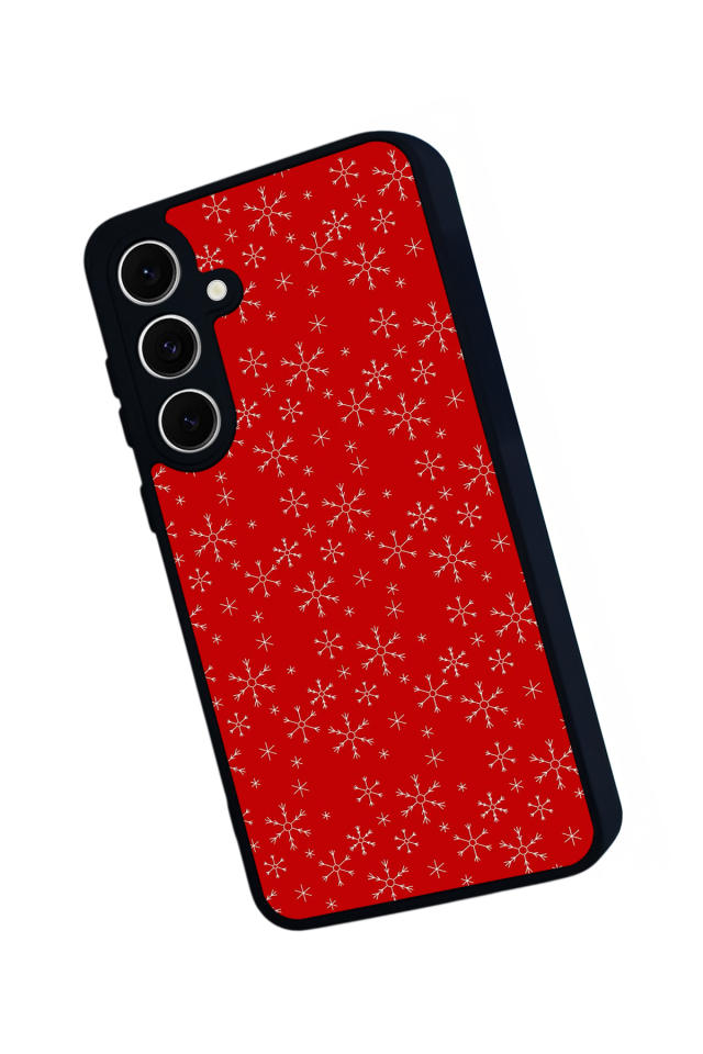 Samsung Galaxy A16 Uyumlu Yilbasi Christmas Tasarımlı Glossy Premium Kılıf