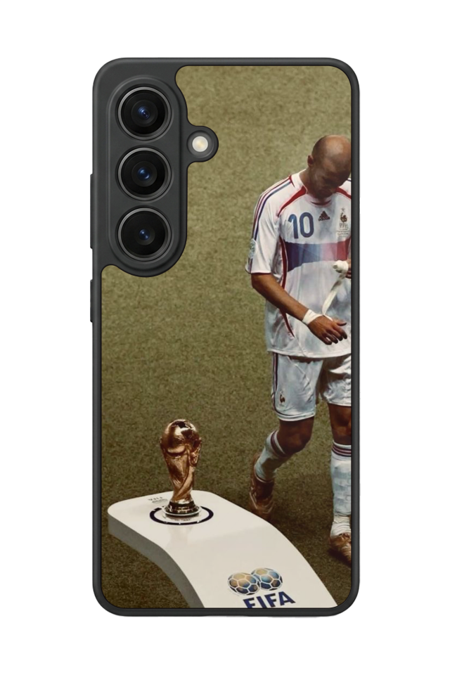 Samsung Galaxy S26 Uyumlu Zidane Tasarımlı Glossy Premium Kılıf