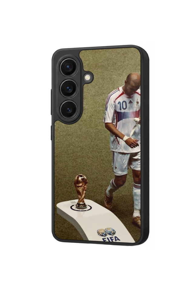 Samsung Galaxy S26 Uyumlu Zidane Tasarımlı Glossy Premium Kılıf