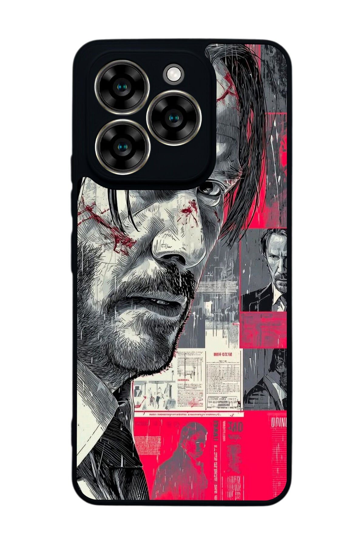 Reeder S919 Uyumlu JohnWick Tasarımlı Glossy Premium Kılıf