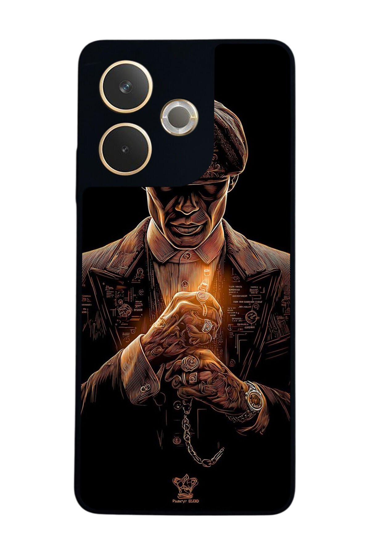 Oppo A5 Pro Uyumlu Peaky Blinders Tasarımlı Glossy Premium Kılıf