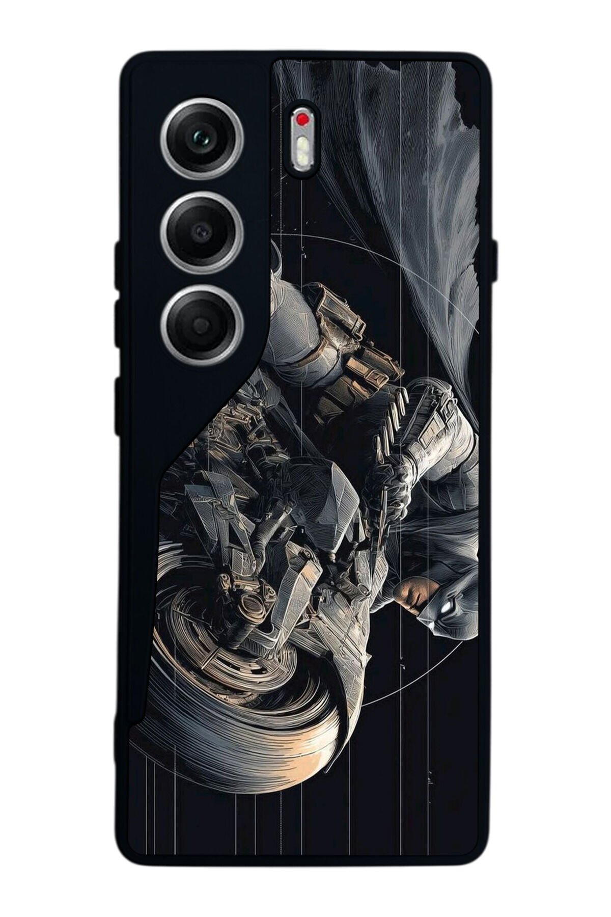 Tecno Camon 40 Uyumlu Batman Tasarımlı Glossy Premium Kılıf