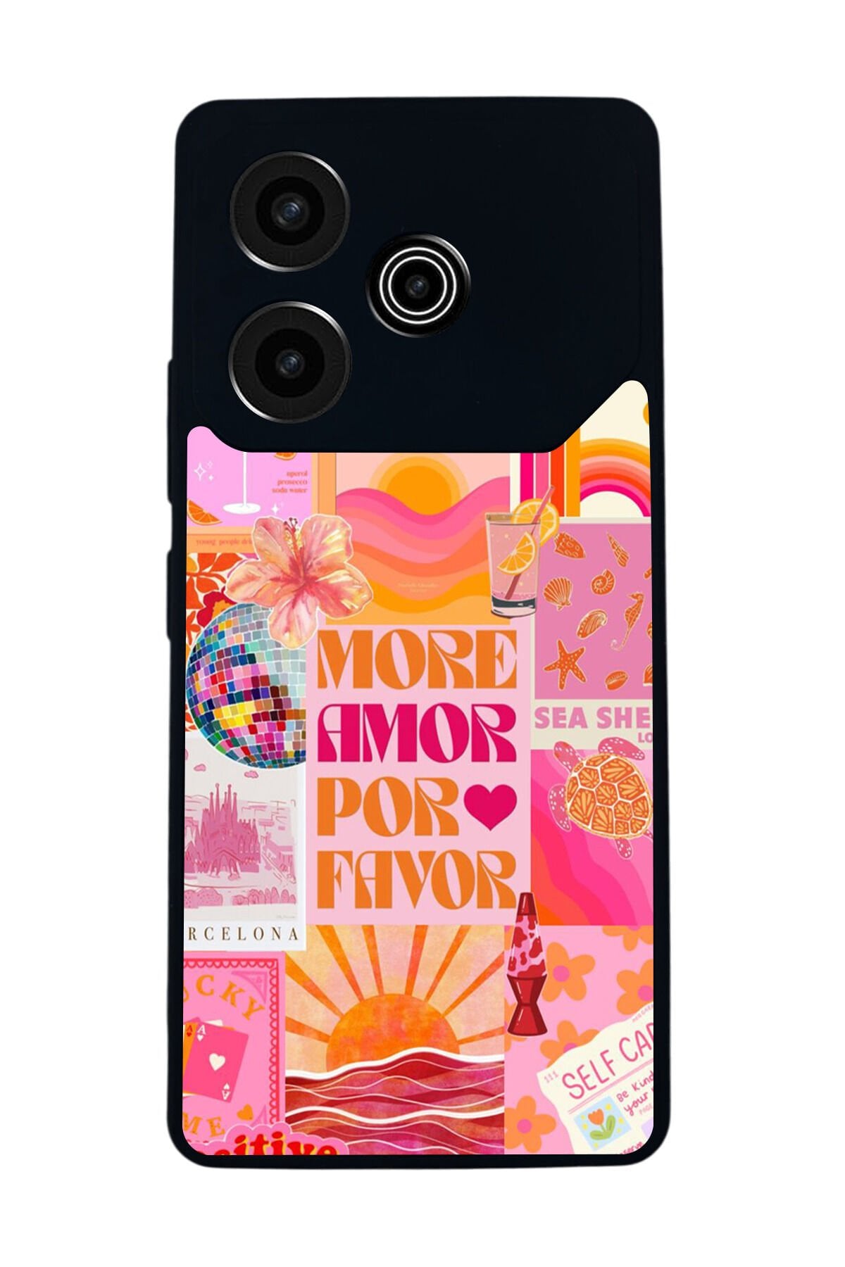 Tecno Pova 6 Uyumlu Poster Tasarımlı Glossy Premium Kılıf