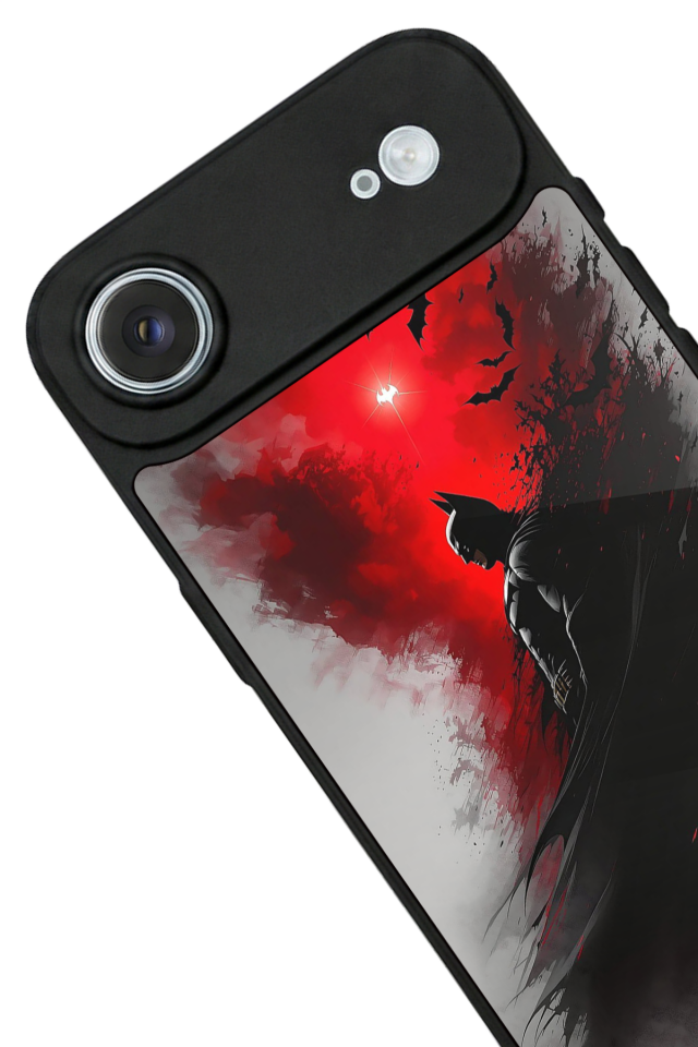 iPhone 17 Air Uyumlu Batman Tasarımlı Glossy Premium Kılıf