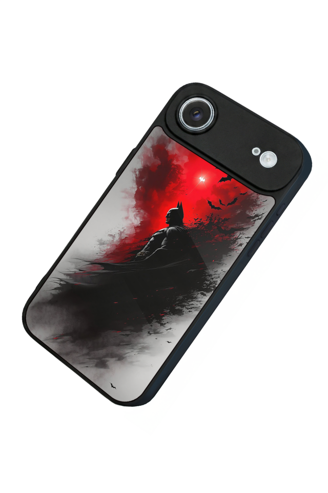 iPhone 17 Air Uyumlu Batman Tasarımlı Glossy Premium Kılıf