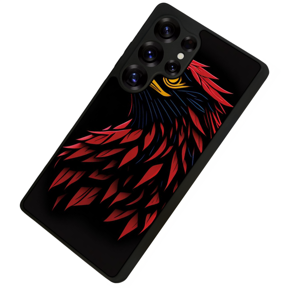 Samsung Galaxy S25 Ultra Uyumlu Besiktas Tasarımlı Glossy Premium Kılıf