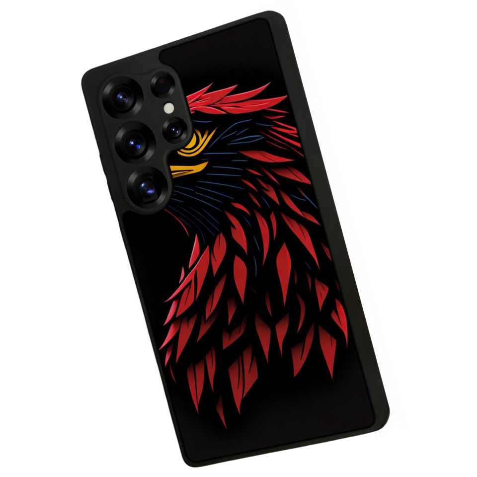 Samsung Galaxy S25 Ultra Uyumlu Besiktas Tasarımlı Glossy Premium Kılıf