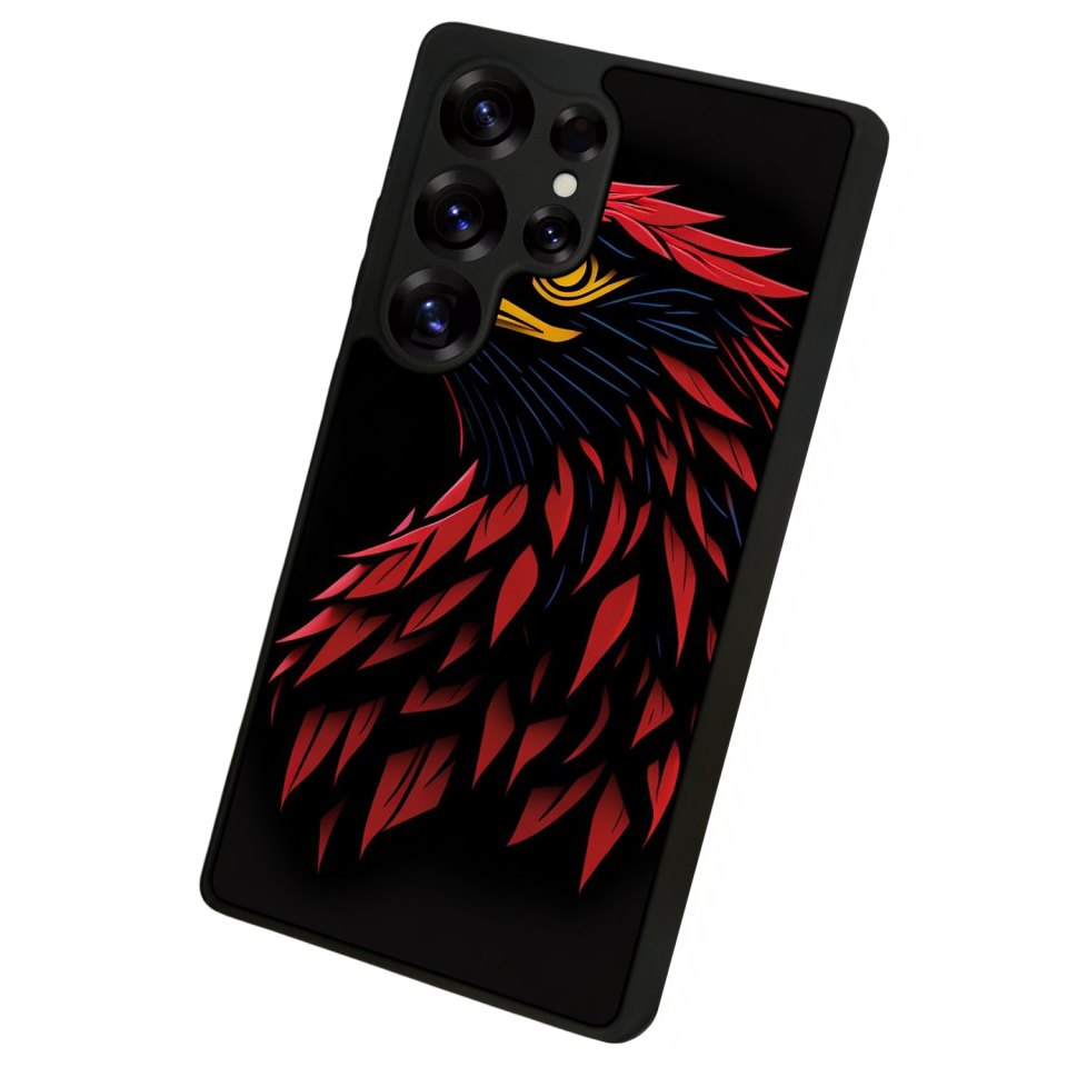 Samsung Galaxy S25 Ultra Uyumlu Besiktas Tasarımlı Glossy Premium Kılıf
