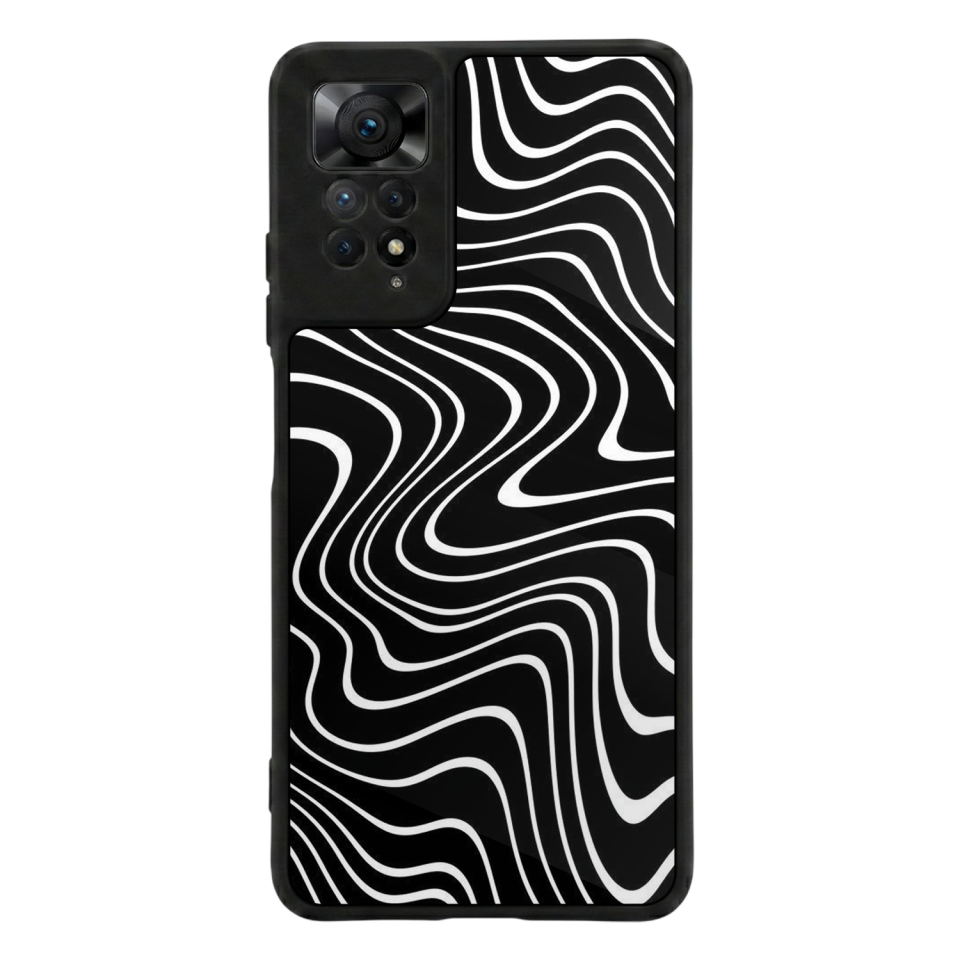 Xiaomi Redmi Note 12 Pro Uyumlu Çizgi Sanatı Tasarımlı Glossy Premium Kılıf