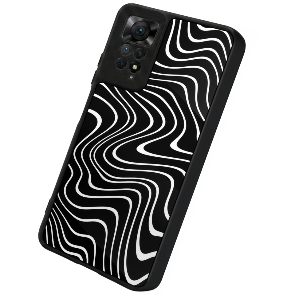 Xiaomi Redmi Note 12 Pro Uyumlu Çizgi Sanatı Tasarımlı Glossy Premium Kılıf