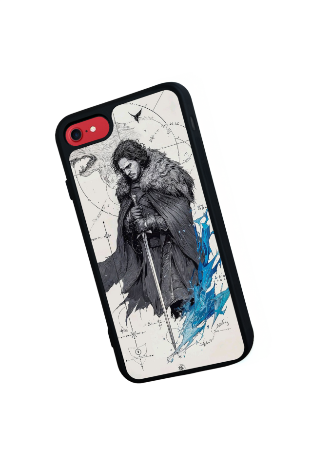 iPhone SE Uyumlu GameOfThrones Tasarımlı Glossy Premium Kılıf