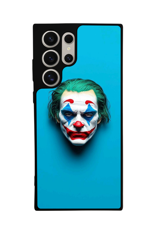 Samsung Galaxy S23 Ultra Uyumlu Joker Tasarımlı Glossy Premium Kılıf