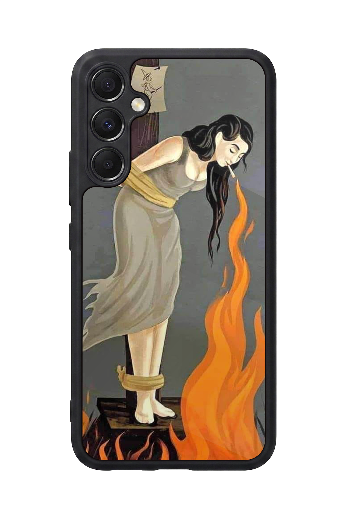 Samsung Galaxy A34 Uyumlu Kalp Love Tasarımlı Glossy Premium Kılıf