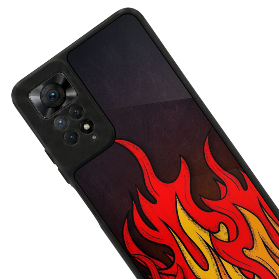 Xiaomi Redmi Note 11 Pro Uyumlu Abstract Tasarımlı Glossy Premium Kılıf