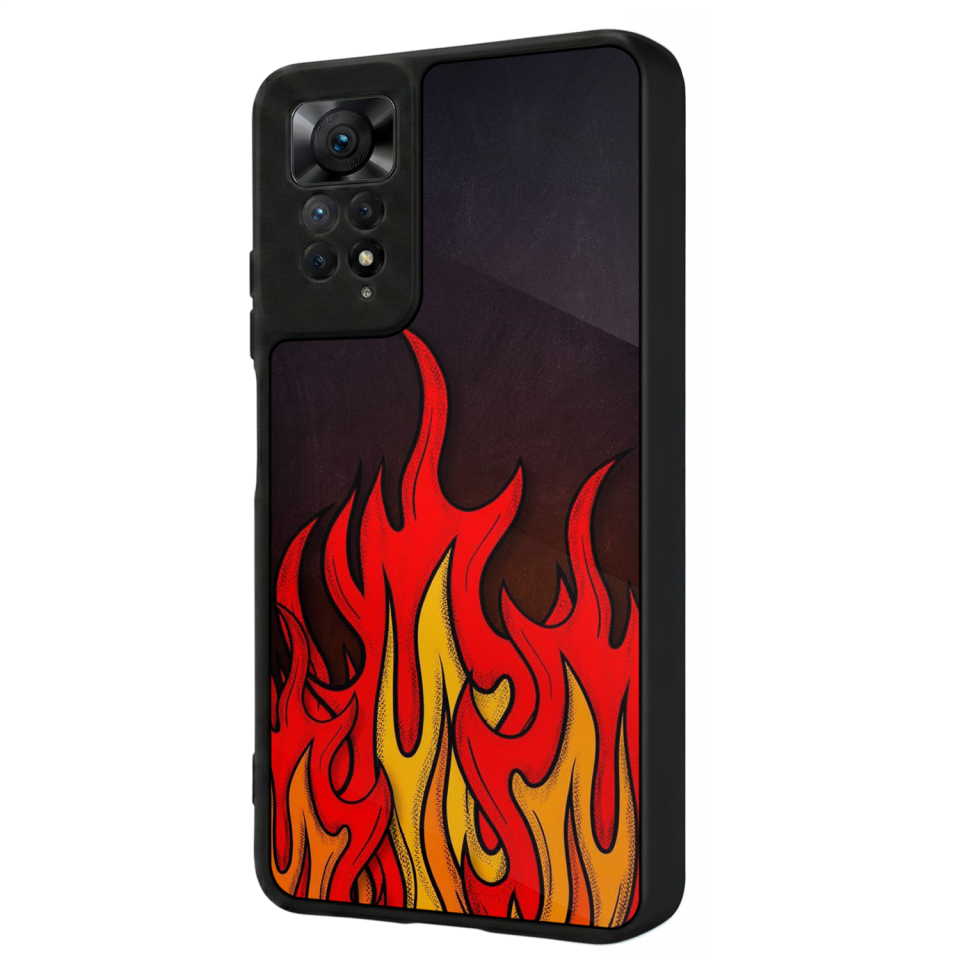 Xiaomi Redmi Note 11 Pro Uyumlu Abstract Tasarımlı Glossy Premium Kılıf