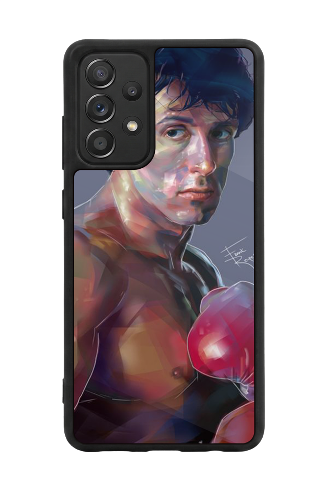 Samsung Galaxy A72 Uyumlu Rocky Tasarımlı Glossy Premium Kılıf