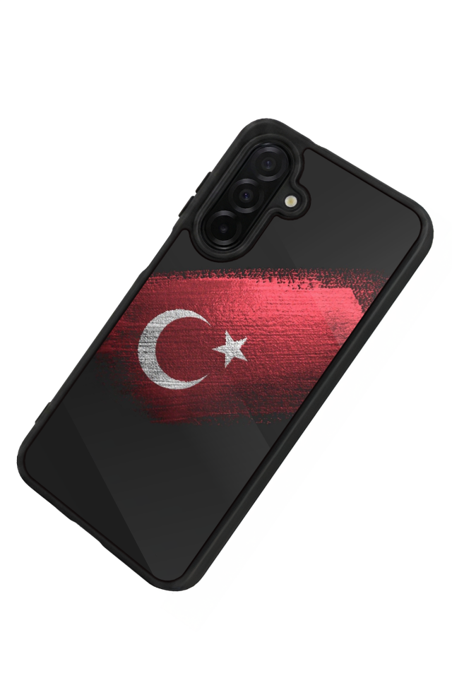 Samsung Galaxy A56 Uyumlu Türk Bayragi Tasarımlı Glossy Premium Kılıf