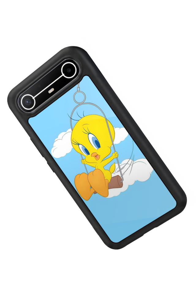 Tecno Spark Slim 5G Uyumlu Tweety Tasarımlı Glossy Premium Kılıf
