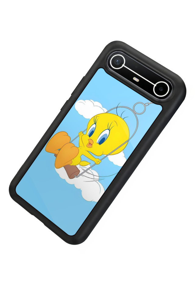 Tecno Spark Slim 5G Uyumlu Tweety Tasarımlı Glossy Premium Kılıf