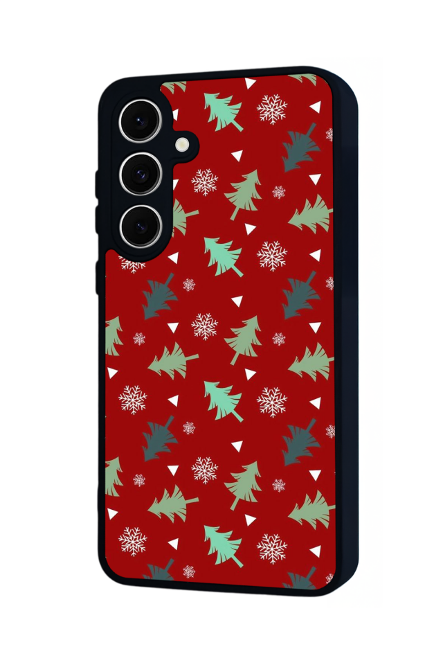 Samsung Galaxy A16 Uyumlu Yilbasi Christmas Tasarımlı Glossy Premium Kılıf