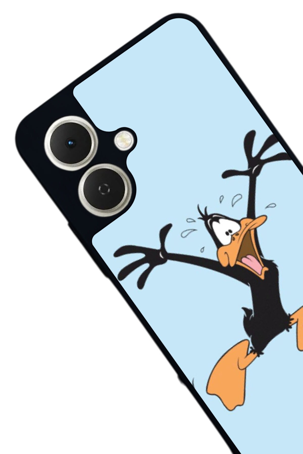 Tecno Spark GO 2 Uyumlu Daffy duck Tasarımlı Glossy Premium Kılıf