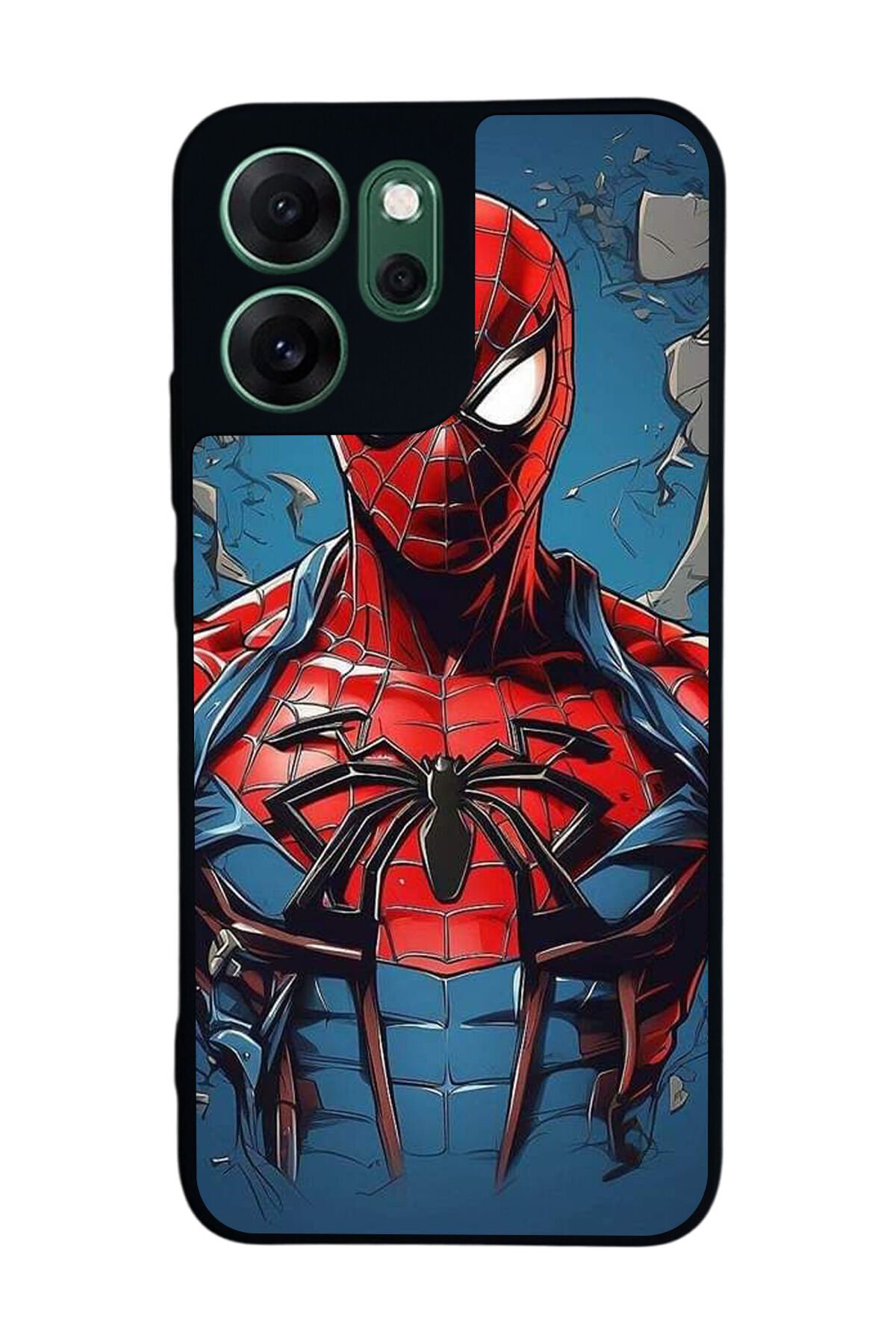 Oppo Reno 14F Uyumlu Spider Man ( Örümcek Adam ) Tasarımlı Glossy Premium Kılıf