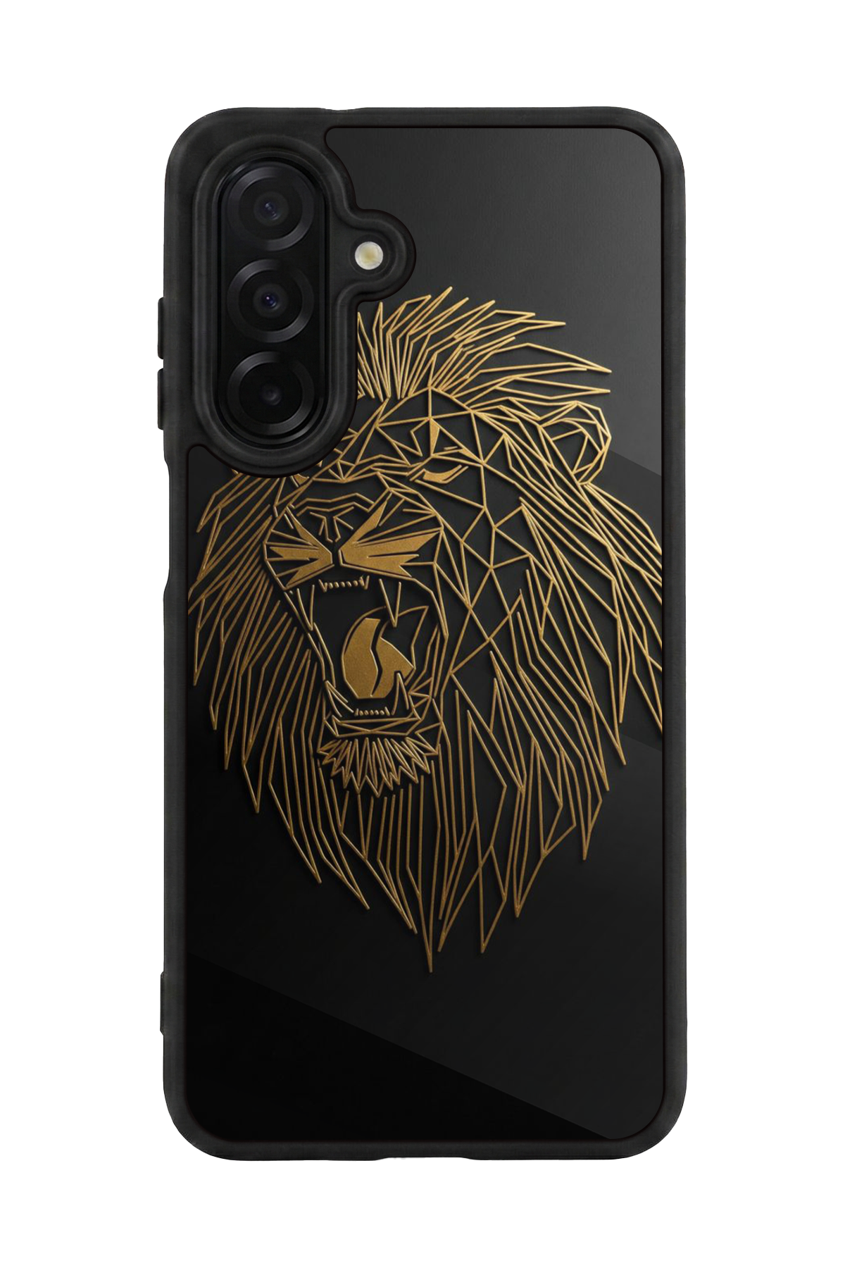 Samsung Galaxy A36 Uyumlu Aslan Tasarımlı Glossy Premium Kılıf