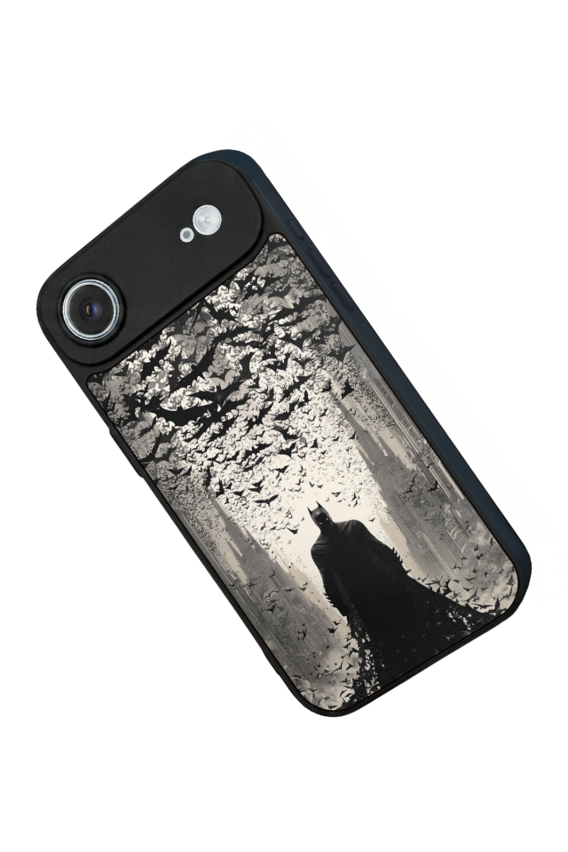iPhone 17 Air Uyumlu Batman Tasarımlı Glossy Premium Kılıf