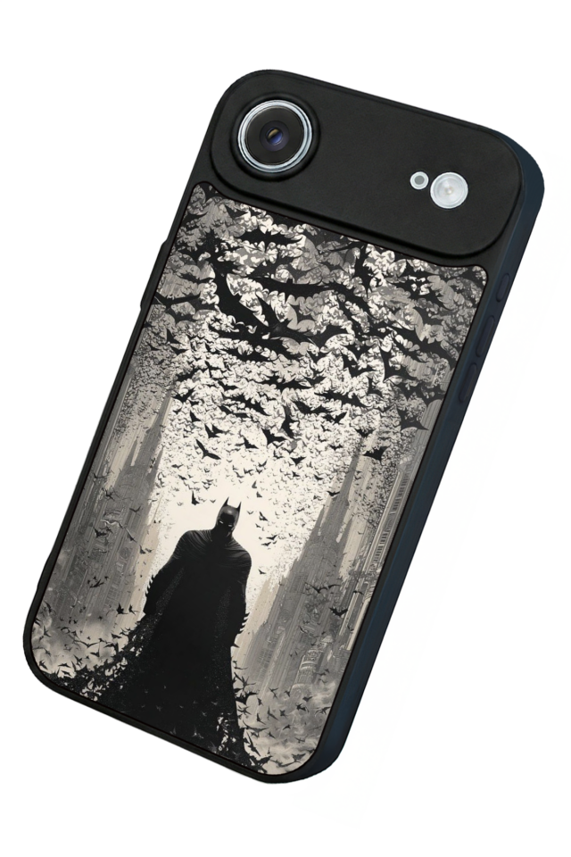 iPhone 17 Air Uyumlu Batman Tasarımlı Glossy Premium Kılıf