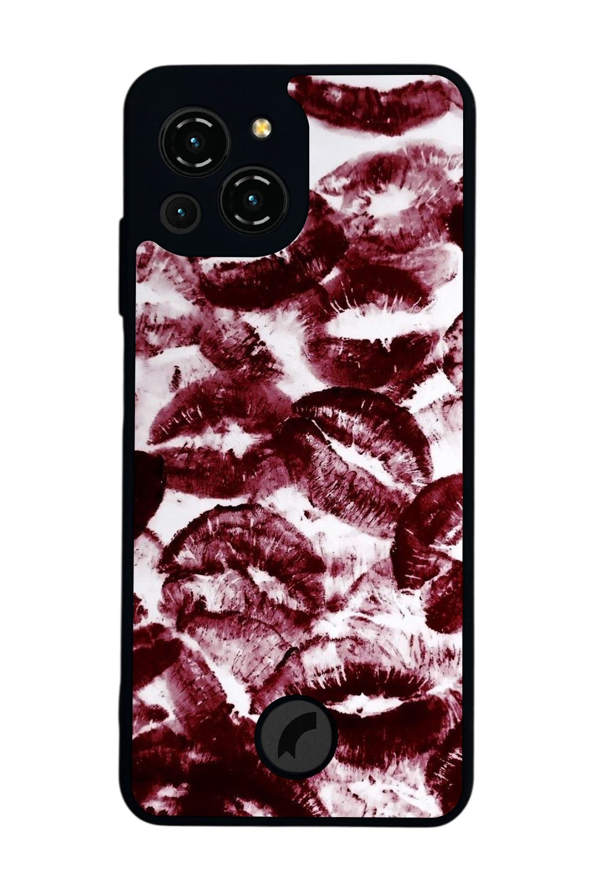 Reeder S23 Pro Max Uyumlu Dudak Tasarımlı Glossy Premium Kılıf