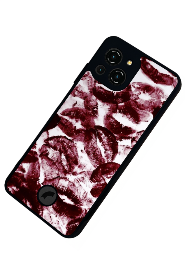 Reeder S23 Pro Max Uyumlu Dudak Tasarımlı Glossy Premium Kılıf