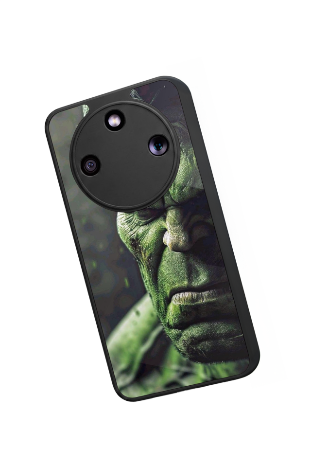 Honor Magic 8 Lite Uyumlu Hulk Tasarımlı Glossy Premium Kılıf