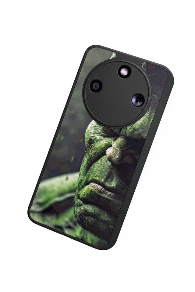 Honor Magic 8 Lite Uyumlu Hulk Tasarımlı Glossy Premium Kılıf