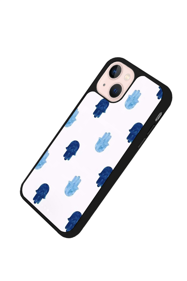 iPhone 15 Uyumlu Nazar Tasarımlı Glossy Premium Kılıf