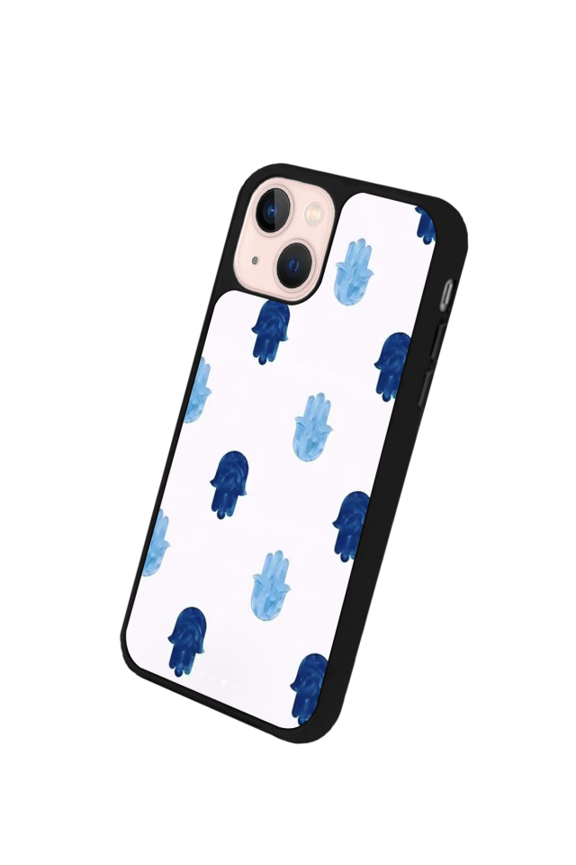iPhone 15 Uyumlu Nazar Tasarımlı Glossy Premium Kılıf