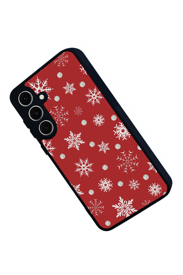 Samsung Galaxy A16 Uyumlu Yilbasi Christmas Tasarımlı Glossy Premium Kılıf