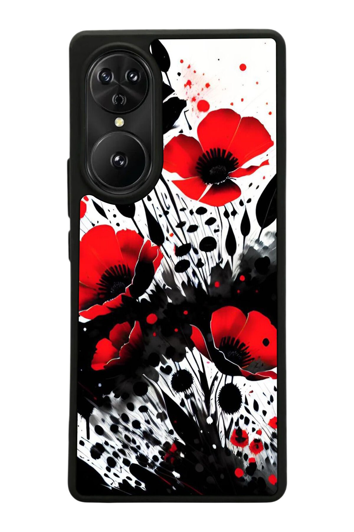 Reeder S19 Max Pro S EDGE Uyumlu Floral Tasarımlı Glossy Premium Kılıf