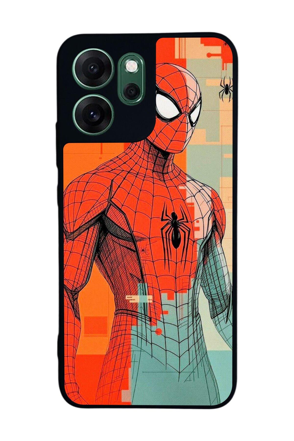 Oppo Reno 14F Uyumlu Spider Man ( Örümcek Adam ) Tasarımlı Glossy Premium Kılıf