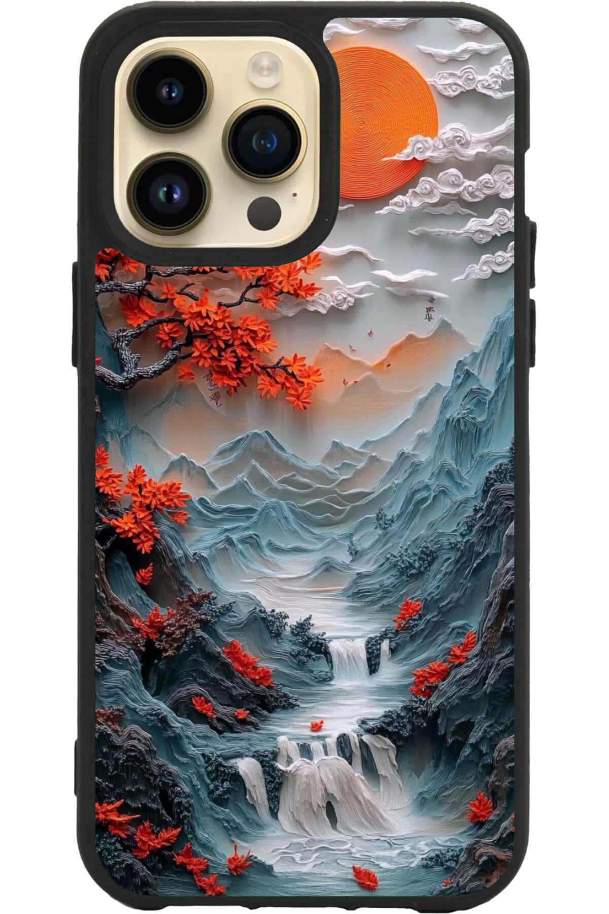 Apple iPhone 16 Pro Siyah Silikon Kılıf Çiziklere ve Darbelere Karşı Koruma