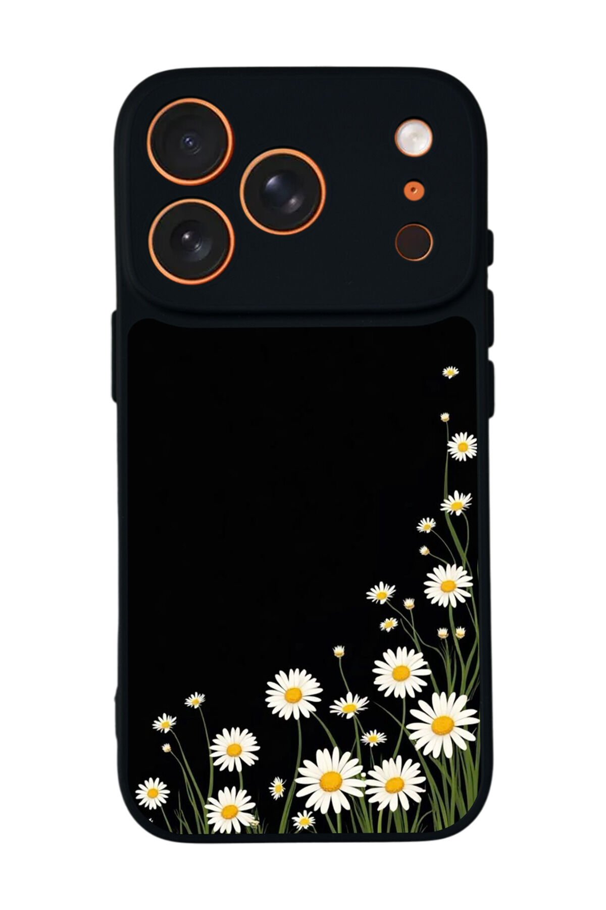 iPhone 17 Pro Uyumlu Floral Tasarımlı Glossy Premium Kılıf