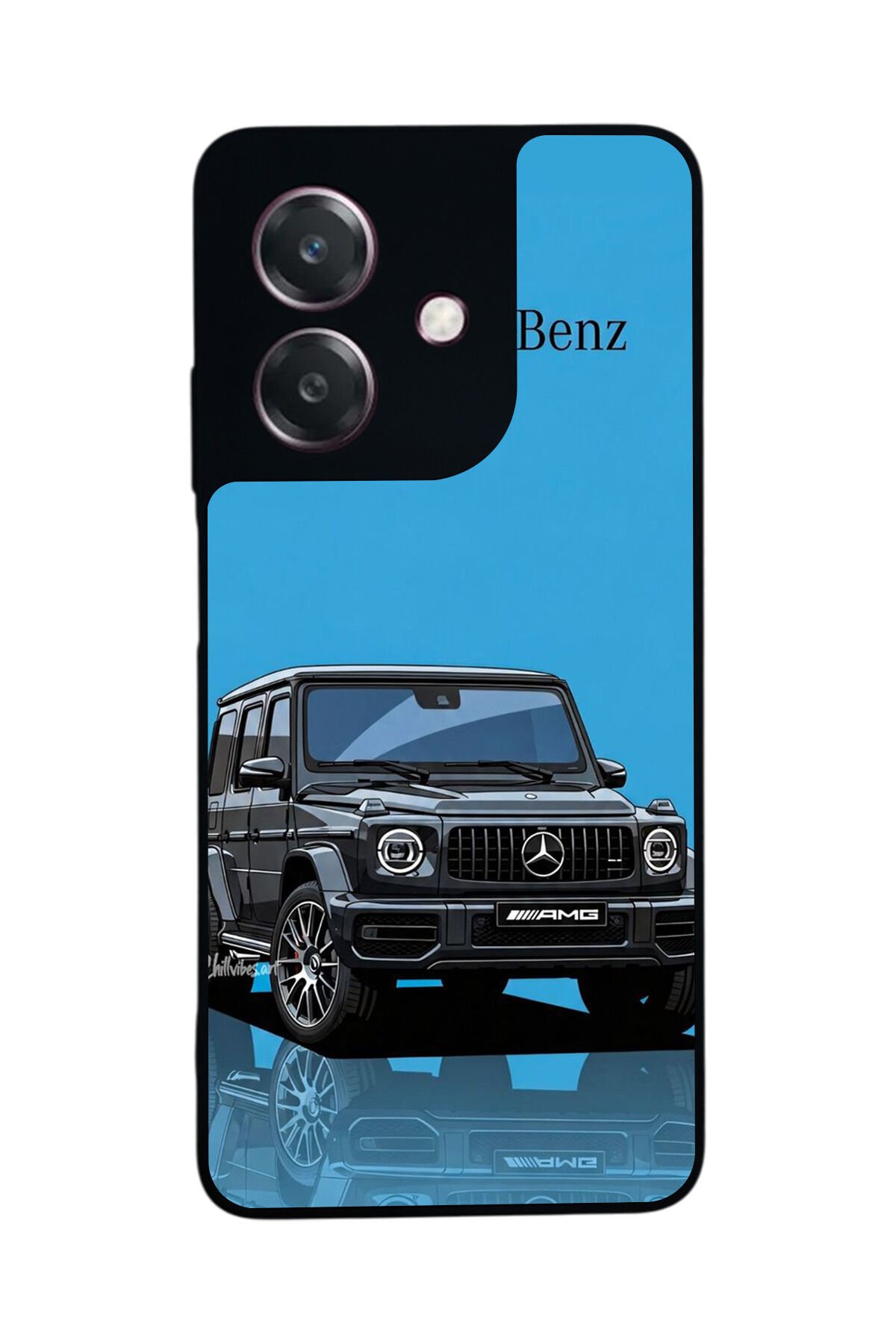 Oppo A3 5G Uyumlu Mercedes Tasarımlı Glossy Premium Kılıf