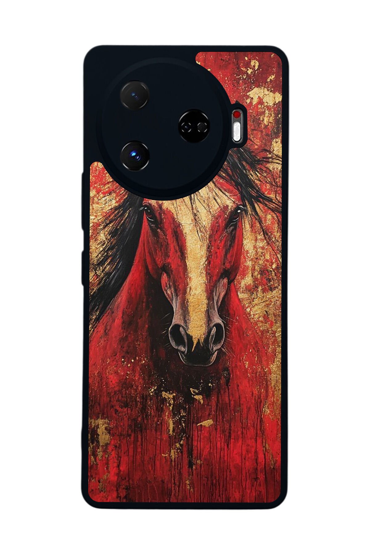 Tecno Camon 30 Pro Uyumlu At Horse Tasarımlı Glossy Premium Kılıf