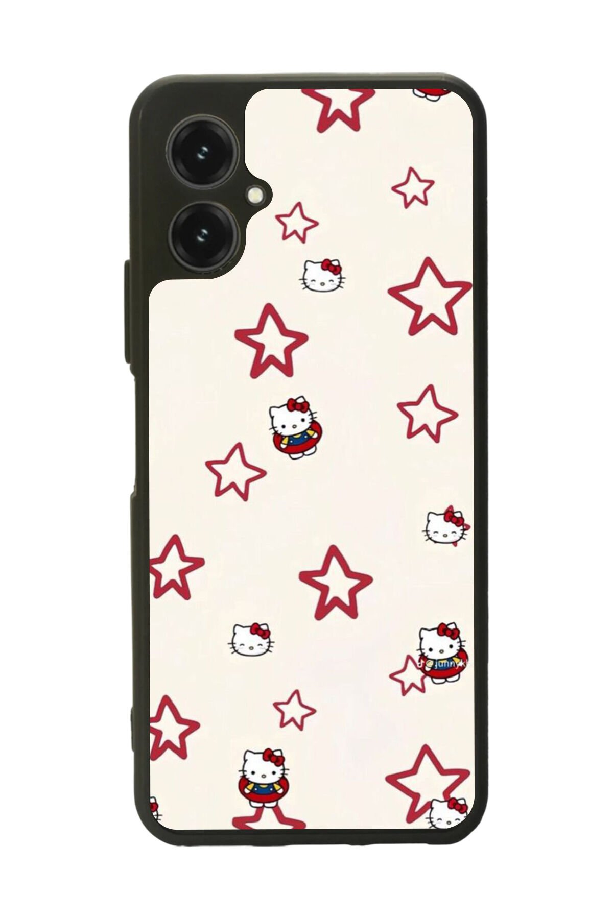Omix X5 Uyumlu HelloKitty Tasarımlı Glossy Premium Kılıf