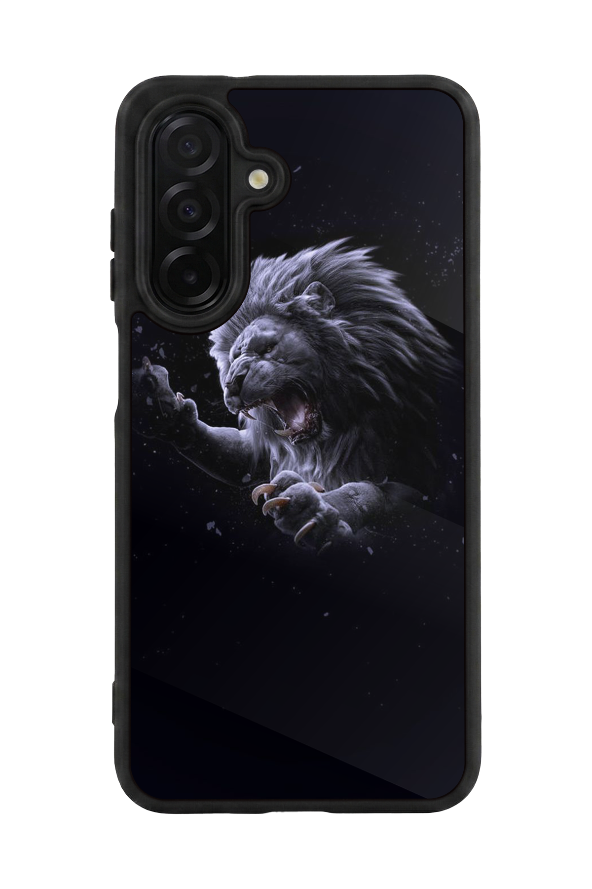 Samsung Galaxy A36 Uyumlu Aslan Tasarımlı Glossy Premium Kılıf