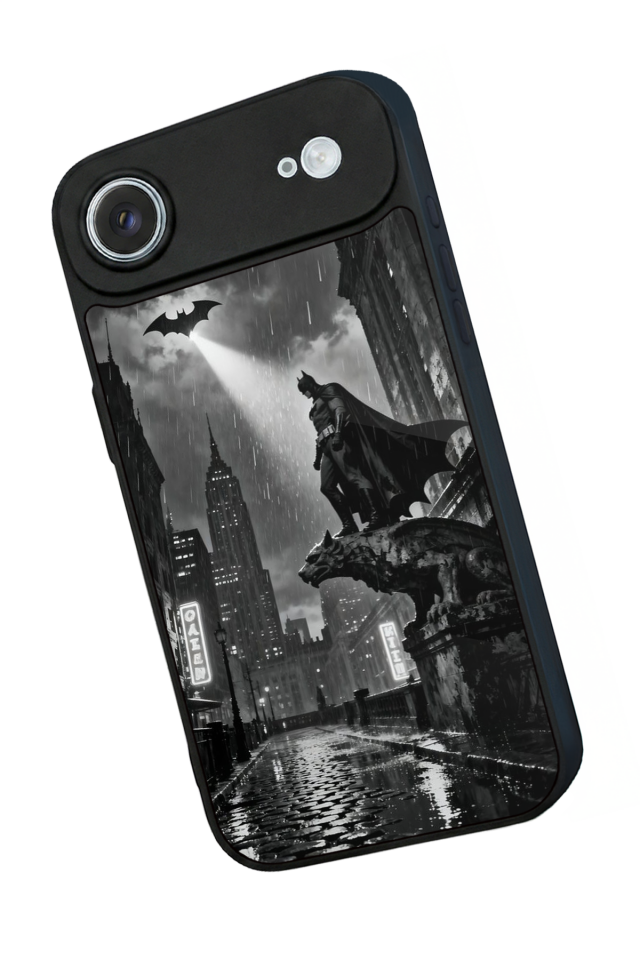 iPhone 17 Air Uyumlu Batman Tasarımlı Glossy Premium Kılıf